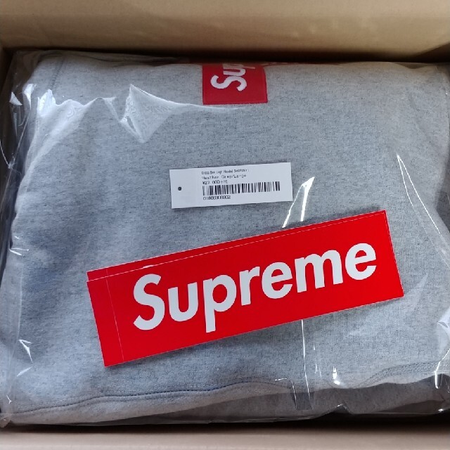 Supreme Cross Box Logo Hooded Sweatshirt