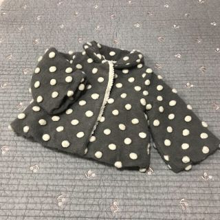 ザラキッズ(ZARA KIDS)のビズー　BIZZU 立体ドット　アウター　コート　ジャケット　90(ジャケット/上着)