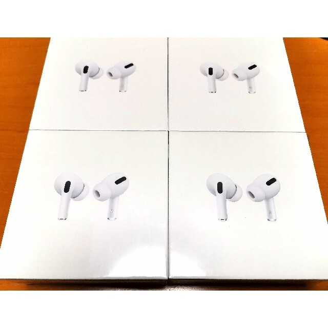 新素材新作 pro AirPods - Apple MWP22J/A 4台 新品未開封