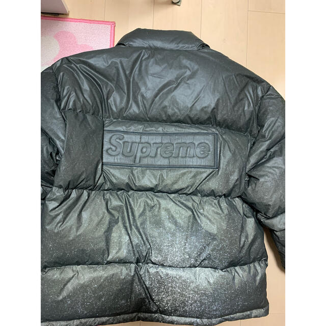 激レアXL! Supreme Reflective Down Jacket 黒