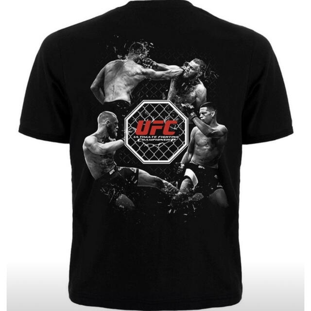 g.【年末特別価格！】UFC コナー・マクレガー　Tシャツ　黒　ブラック　XL メンズのトップス(Tシャツ/カットソー(半袖/袖なし))の商品写真