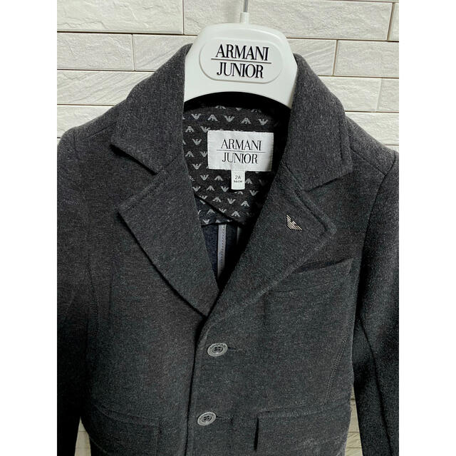 ARMANI JUNIOR(アルマーニ ジュニア)のアルマーニジュニア　ジャケット　グレー キッズ/ベビー/マタニティのキッズ服男の子用(90cm~)(ジャケット/上着)の商品写真