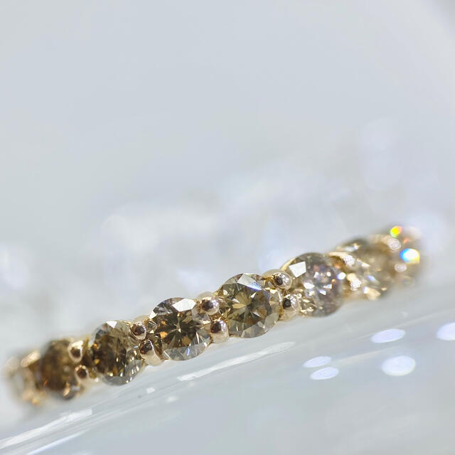 ひまわり様専用♡【フルエタニティ】ダイヤ 約2ct ピンクゴールド サイズ10号 レディースのアクセサリー(リング(指輪))の商品写真