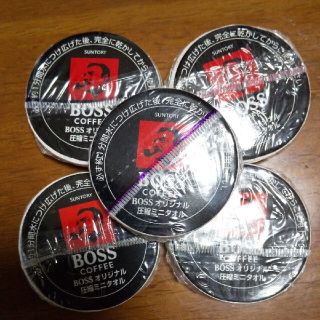 ボス(BOSS)の【新品未開封】BOSS圧縮ミニタオル(タオル/バス用品)