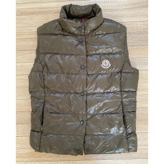 モンクレール(MONCLER)のモンクレール　ダウンベスト　カーキ　ダークグリーン(ダウンベスト)