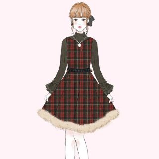 ロディスポット(LODISPOTTO)のmille fille closet Sweet Holyチェックワンピース (ひざ丈ワンピース)