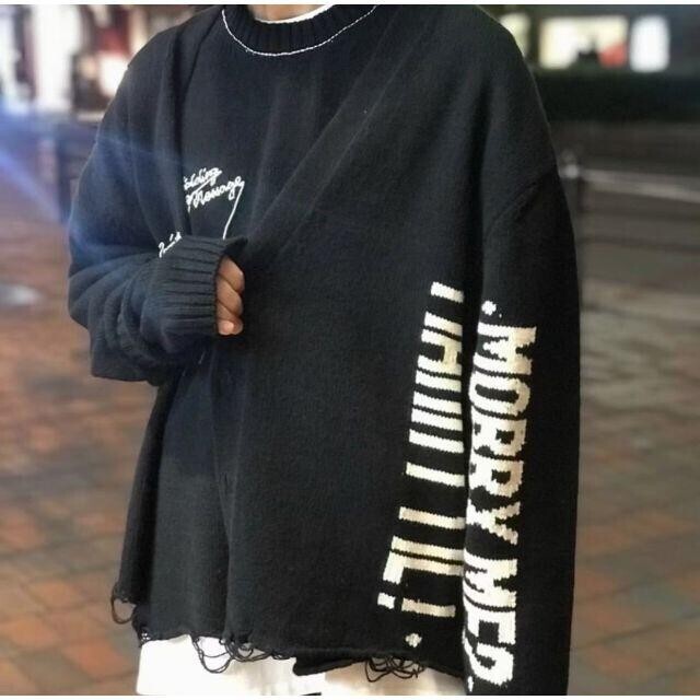 DOUBLE.B - doublet HIDDEN MESSAGE KNITWEARの通販 by aakka's DOUBLE.B - doublet HIDDEN MESSAGE KNITWEARの通販 by aakka's