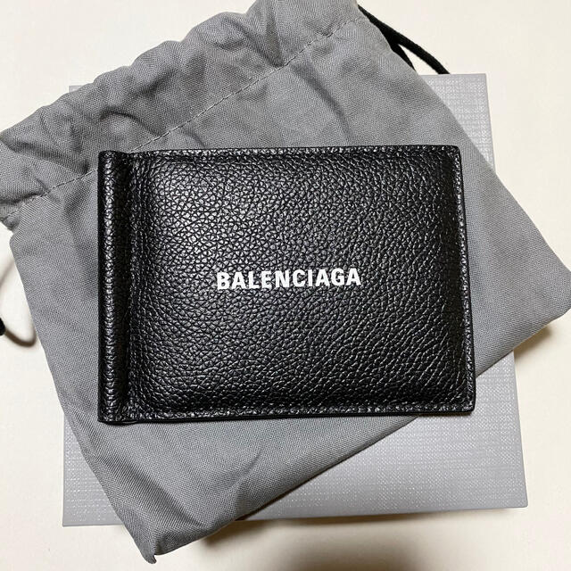 新品未使用！送料込み★BALENCIAGA★ロゴ マネークリップ