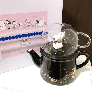 スヌーピー(SNOOPY)の専用＊アフタヌーンティー ピーナッツ 限定コラボ 2019 ティーポット＆マグ(その他)