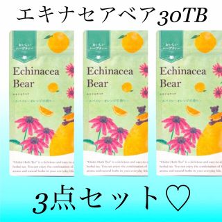 セイカツノキ(生活の木)のエキナセアベア　30TB×3点セット　生活の木おいしい ハーブティー(茶)