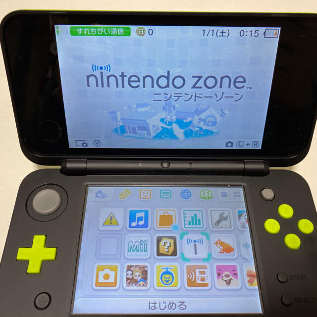 Nintendo ゲーム機本体 NEW ニンテンドー 2DS LL ブラック/ラ