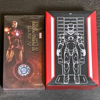 マーベル(MARVEL)のZD toys アイアンマン マーク4 と ホールオブアーマー セット【新品】(アメコミ)