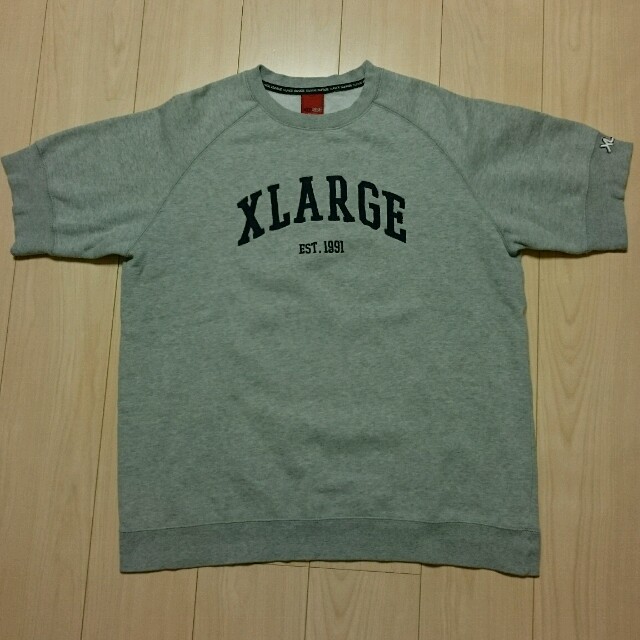 XLARGE(エクストララージ)のスウェット生地半袖Tシャツ メンズのトップス(Tシャツ/カットソー(半袖/袖なし))の商品写真