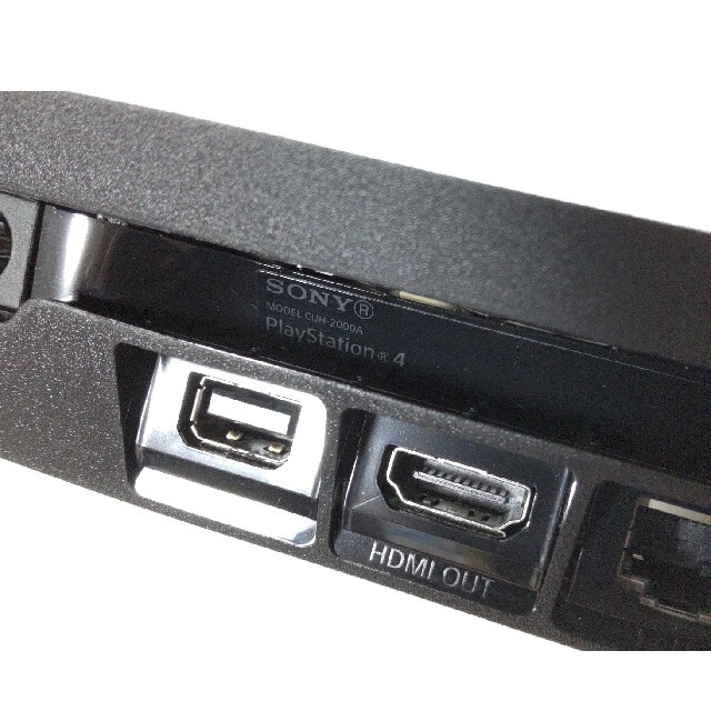 PS4 ジェットブラック 薄型 CUH-2000A500GB 美品