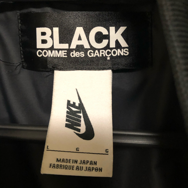 BLACK COMME des GARCONS(ブラックコムデギャルソン)のCOMME des GARÇONS x NIKE ブルゾン　MA1 メンズのジャケット/アウター(ブルゾン)の商品写真