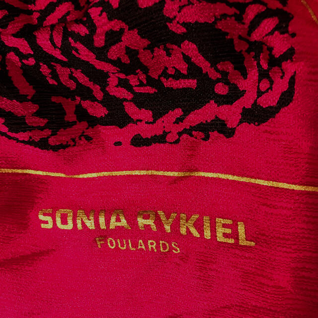 SONIA RYKIEL(ソニアリキエル)のSONIA RYKIEL ソニアリキエル　大判スカーフ　105cm×105cm レディースのファッション小物(バンダナ/スカーフ)の商品写真