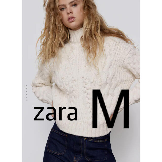 ZARA - ZARA ケーブルニットセーター Mの+spbgp44.ru