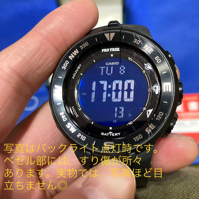 【極美品】CASIO PROTREK プロトレック PRG-330-1AJFバンド