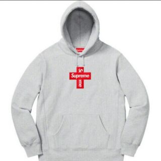 シュプリーム(Supreme)のSupreme box logo cross hooded シュプリーム(パーカー)