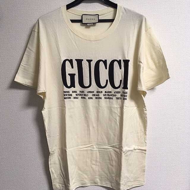 Gucci(グッチ)のGUCCI グッチ CITY LOGO シティーロゴ  Tシャツ メンズのトップス(Tシャツ/カットソー(半袖/袖なし))の商品写真