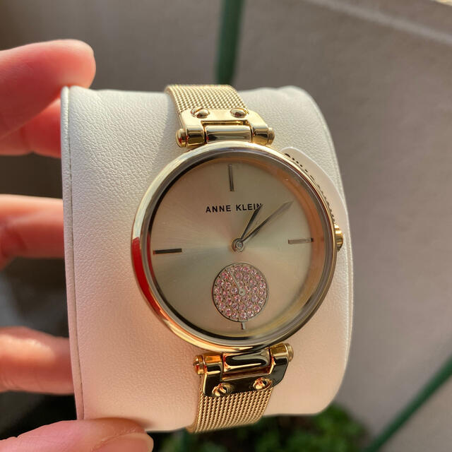 ANNE KLEIN(アンクライン)のanne klein - lady swaroski watch レディースのファッション小物(腕時計)の商品写真