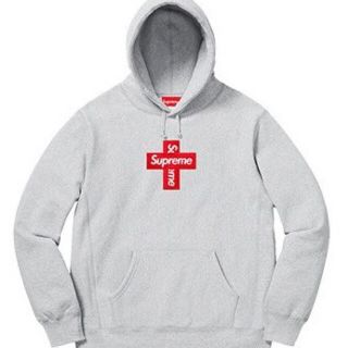 シュプリーム(Supreme)の【S】Cross Box Logo Hooded Sweatshirt(パーカー)