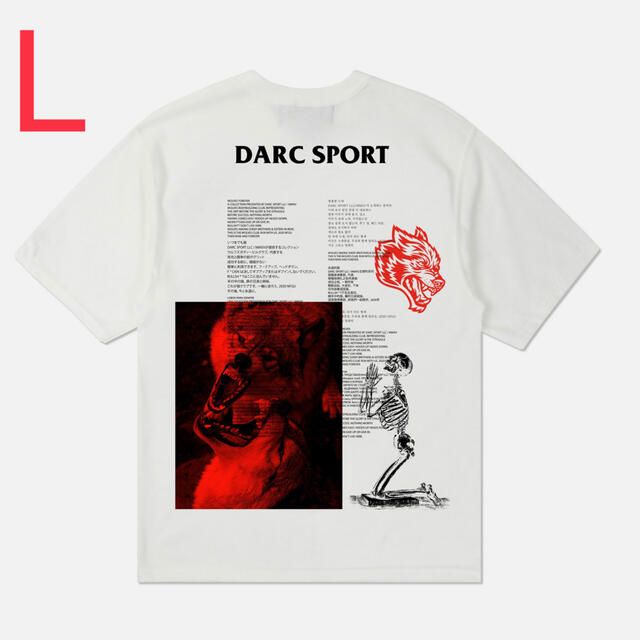 Darc Sport Tシャツ 即完 白 L 新品