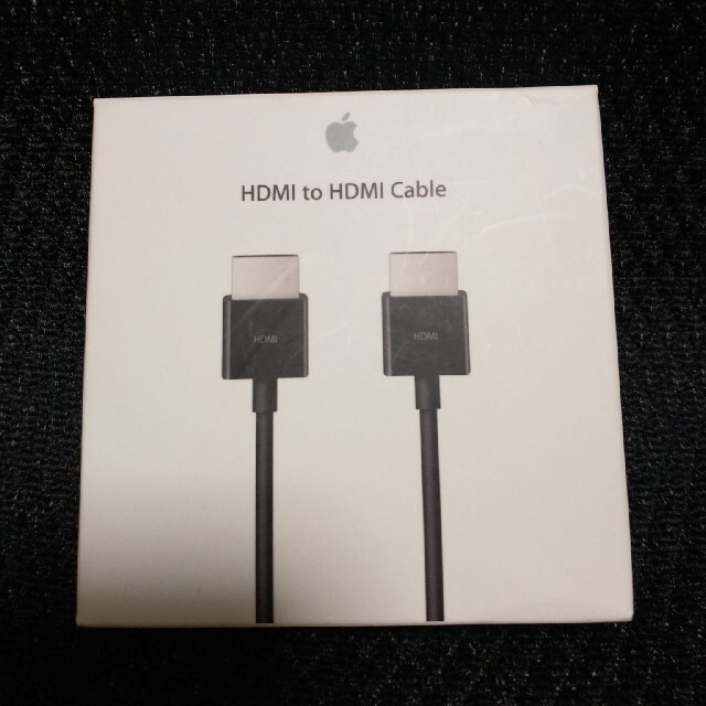 HDMI to HDMI ケーブル アップル純正品 フリマアプリ ラクマ