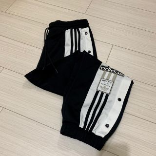 アディダス(adidas)のadidas アディブレイクパンツ 黒白 M(その他)