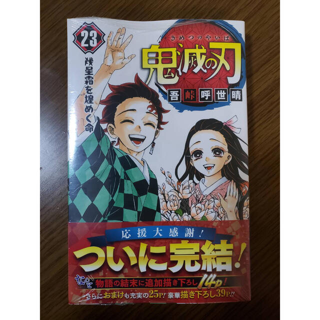 集英社(シュウエイシャ)の鬼滅の刃 最終23巻　3冊　そらまる様専用 エンタメ/ホビーの漫画(少年漫画)の商品写真