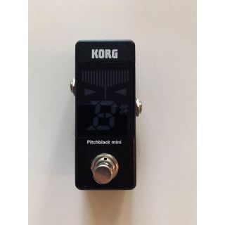 コルグ(KORG)の【期間限定】KORG Pitchblack mini チューナー(エフェクター)