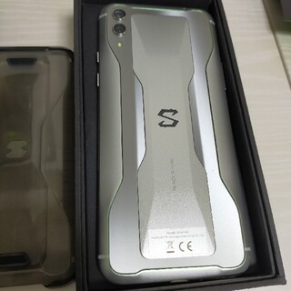 アンドロイド(ANDROID)のゆに様専用Xiaomi Black Shark 2 6GB 128GB シルバー(スマートフォン本体)