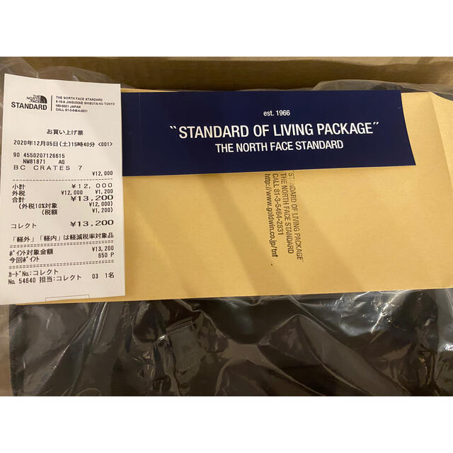 THE NORTH FACE - ノースフェイス スタンダード レコードバッグ BC