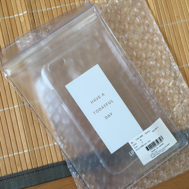 TODAYFUL(トゥデイフル)のclear iPhone case スマホ/家電/カメラのスマホアクセサリー(iPhoneケース)の商品写真