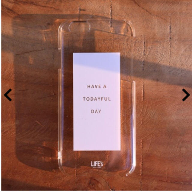 TODAYFUL(トゥデイフル)のclear iPhone case スマホ/家電/カメラのスマホアクセサリー(iPhoneケース)の商品写真