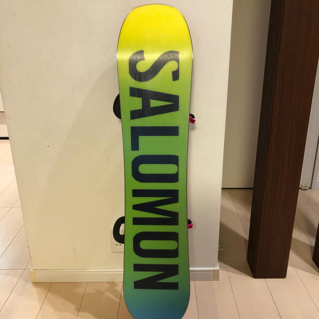 女性や子供に！SALOMON139cmスノーボードセット　ビンディングセット