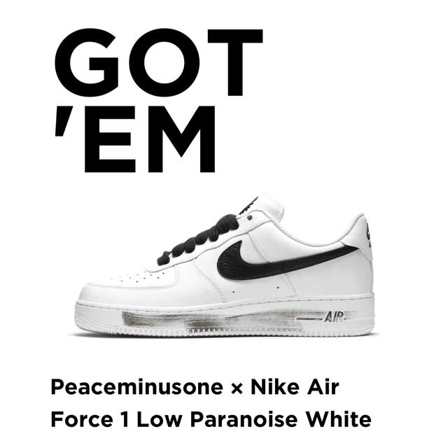 NIKE  AIRFORCE1  エアフォース1 PARANOISE パラノイズ