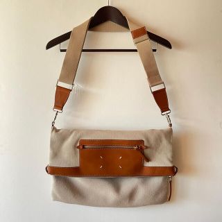 マルタンマルジェラ(Maison Martin Margiela)のメゾンマルジェラ maison margiela ショルダーバッグ 茶 ベージュ(ショルダーバッグ)