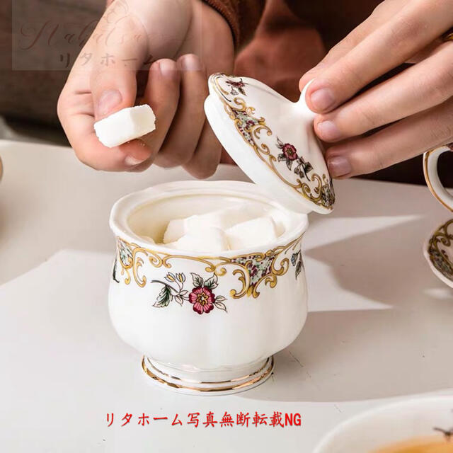 西洋ティーコーヒーカップセット カップ&ソーサー4客セット花柄陶磁器 ... 西洋ティー・コーヒーカップセット カップ&ソーサー4客セット 陶磁器ティーセット