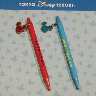 ディズニー(Disney)の東京ディズニーリゾート　ボールペン2本(キャラクターグッズ)