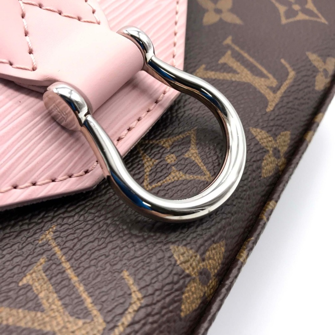 ルイヴィトン LOUIS VUITTON サン ミシェル M44033 モノグラム エピ ショルダーバッグ モノグラムキャンバス ローズバレリーヌ ピンク 美品