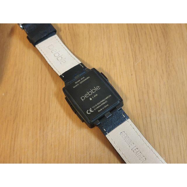 Pebble Steel (Black Matte) リフォアビッシュ品  メンズの時計(腕時計(デジタル))の商品写真