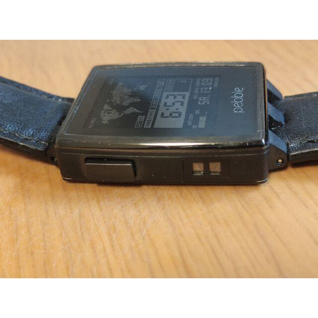 Pebble Steel (Black Matte) リフォアビッシュ品  メンズの時計(腕時計(デジタル))の商品写真