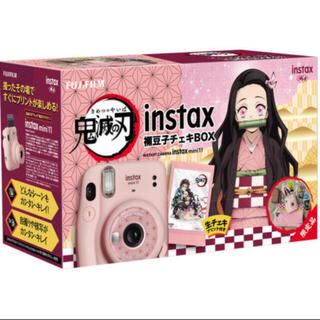 フジフイルム(富士フイルム)のインスタントカメラ instax mini 11 鬼滅の刃 禰豆子チェキBOX(フィルムカメラ)