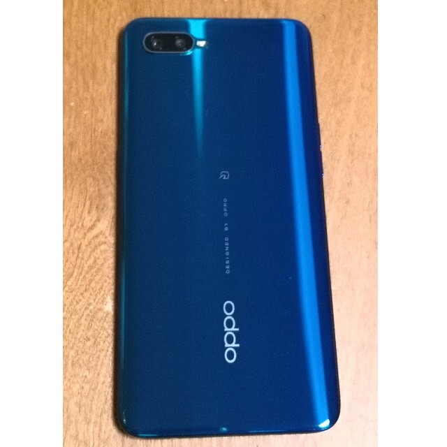 【新品】OPPO reno A　64GB ブルー　simフリースマホ