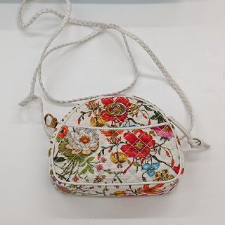 グッチ(Gucci)の新品 GUCCI フラワープリントショルダー(ショルダーバッグ)