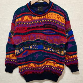 クージー(COOGI)のEMAROO 3Dニット　クージー　セーター　美品　ヴィンテージ　オーストリア(ニット/セーター)