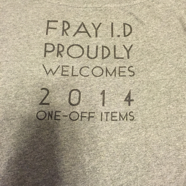 FRAY I.D(フレイアイディー)のFRAY.I.DノベルティーレアーT値下 レディースのトップス(Tシャツ(半袖/袖なし))の商品写真