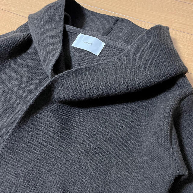 ADAWAS(アダワス)の19FW IENA 購入 ADAWAS フーデッド ロング カーディガン レディースのジャケット/アウター(ロングコート)の商品写真