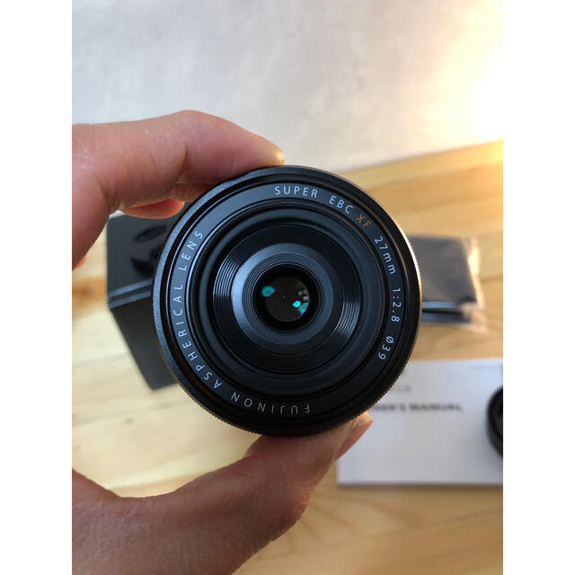 富士フイルム - Fujifilm XF27mm F2.8 保護フィルター付の通販 by たぬ
